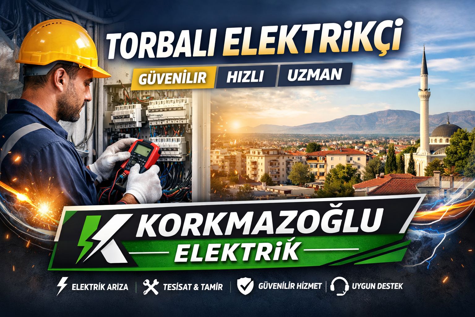 Torbalı Elektrikçi Tavsiyesi: Korkmazoğlu Elektrik Güven Veriyor