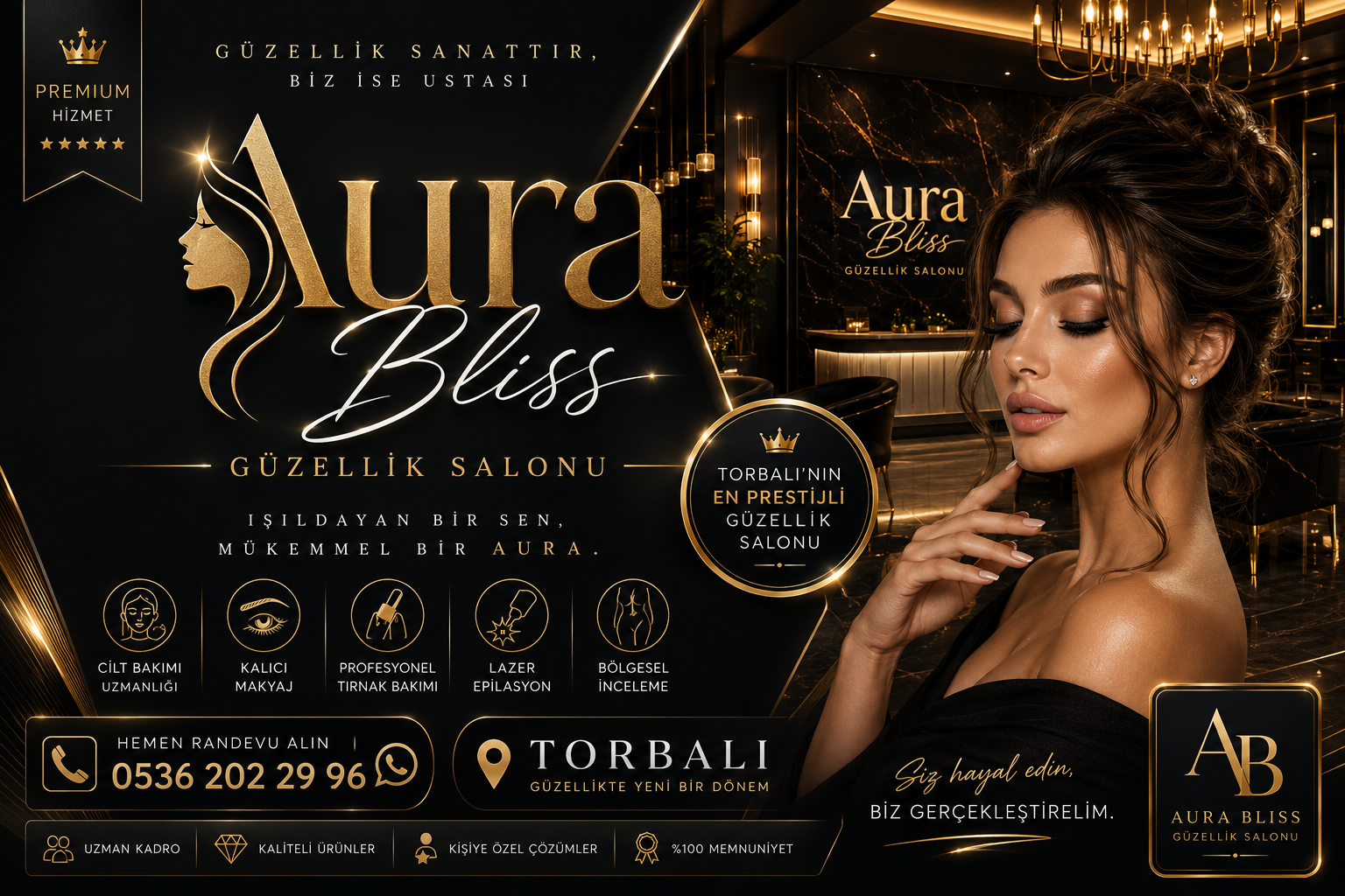 Torbalı’da Güzelliğin Yeni Adresi: Aura Bliss Güzellik Salonu ile Tanışın!
