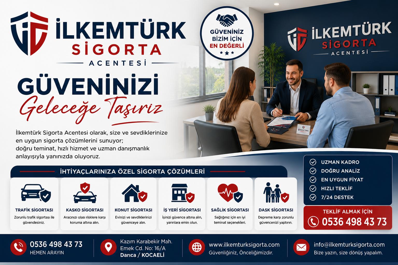 İlkemtürk Sigorta | Acentesi